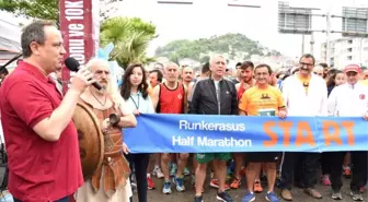 Aksu Yarı Maratonu Koşusu Yapıldı