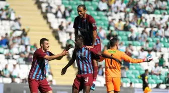 Spor Toto Süper Lig: Bursaspor: 1 - Trabzonspor: 3 (İlk Yarı)