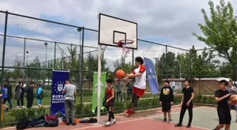 Bursa'da Sokak Basketbolu Heyecanı