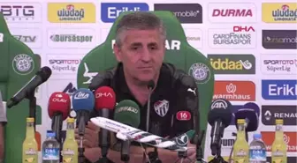 Bursaspor-Trabzonspor Maçının Ardından