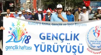 Samandağ'da Gençlik Yürüyüşü Gerçekleşti