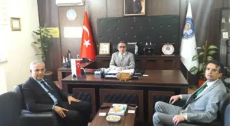 Başkan Yaman İl Müdürü Şen ile Bir Araya Geldi