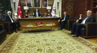 Gümrük ve Ticaret Bakan Yardımcısı Çiftci, Erciş Tso Heyetini Ağırladı