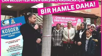 Çan Belediye'si'nden Girişimci Kadınlar İçin Bir Hamle Daha