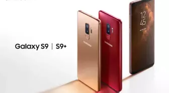 Samsung'un Yeni Altın Rengi ve Bordo Galaxy S9'ları Harika Görünüyor