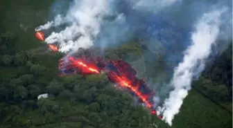 Hawaii'de Patlayan Kilauea Yanardağı Şiddetini Koruyor