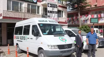 İstanbul Büyükşehir Belediyesi'nden Pazarla'a Hibe Minibüs