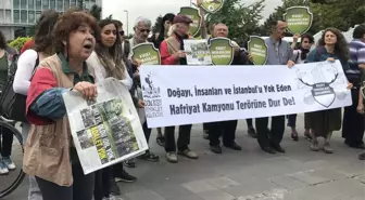 Hafriyat Kamyonlarına Tepki Eylemi