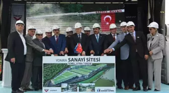 Yomra Sanayi Sitesi'nin Temeli Törenle Atıldı