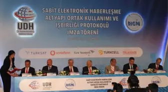 Sabit Elektronik Haberleşme Altyapısının Kiralanması Protokolü İçin İmzalar Atıldı