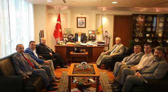 Etso, Edirne Esnaf ve Sanatkarları Odaları Birliği Heyetini Ağırladı