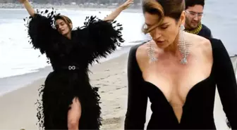 52 yaşındaki Cindy Crawford Gençlere Taş Çıkarıyor