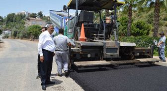 Kumluca Kasapçayırı'na Sıcak Asfalt