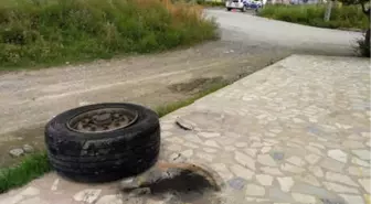 TIR'dan Fırlayan Tekerlek Yaşlı Adamın Hayatına Mal Oldu