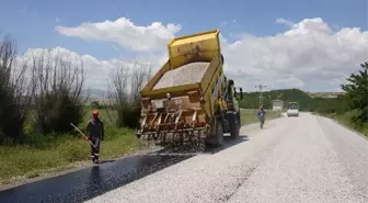 Yazıhan'da 20 Km'lik Grup Yolu Asfaltlanıyor