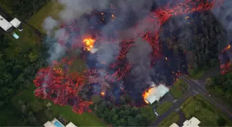 Hawaii'de Lavlar Hızla Yaşam Alanlarına İlerliyor