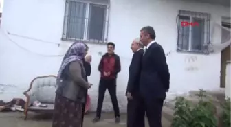 Çorum Kılıçdaroğlu Güney Köyü'nde Yaşayan Özge-Osman Biçer Kardeşleri Ziyaret Etti