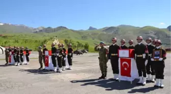 Kuzey Irak Şehitleri, Törenle Memleketlerine Uğurlandı