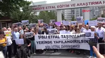 Şişli Etfal Hastanesi'nin Taşınma Kararı Protesto Edildi