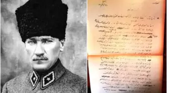 Atatürk'ün Kozan'daki Katliamları Protesto Belgesi Bulundu