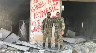 Giresunlu Şehit Afrin'den Memleketine Selam Göndermişti