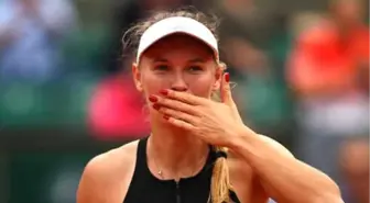 Wozniacki Set Vermeden İlerliyor