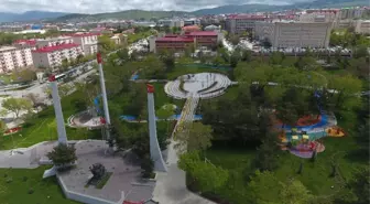 Büyükşehir'den Aziziye Parkı'na Özel Peyzaj