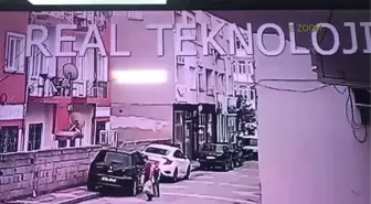 4'üncü Kattan Otomobilin Üzerine Düşen Çocuk Kamerada