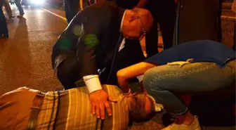 Aday Yediyıldız'dan Yaralıya Hayati Dokunuş