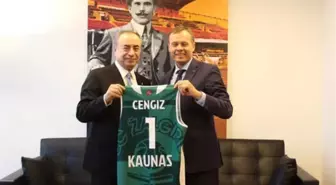 Litvanya Büyükelçisi'nden Mustafa Cengiz'e Ziyaret