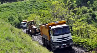 Muş'ta Yol Genişletme Çalışması