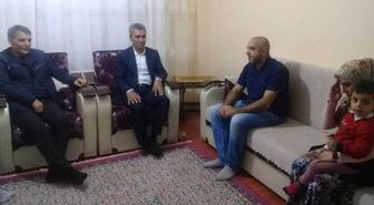 Kaymakam Özkan, Aile Ziyaretlerine Devam Ediyor