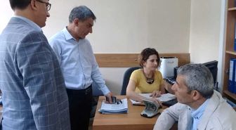 Kaymakam Özkan'dan Nüfus Müdürlüğü Ziyareti