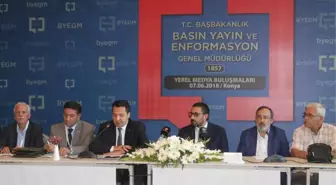 Konya'da 'Yerel Medya Buluşmaları' Gerçekleştirildi