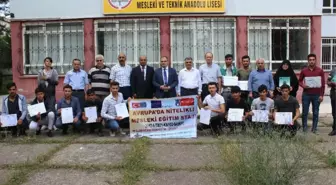 Tokat'ta 'Avrupa'da Nitelikli Mesleki Eğitim Stajı' Belge Dağıtım Töreni Yapıldı