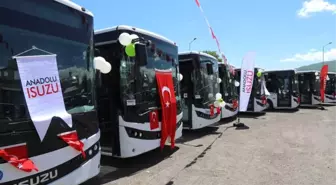 Bingöl'de Modern Halk Otobüsleri Hizmette