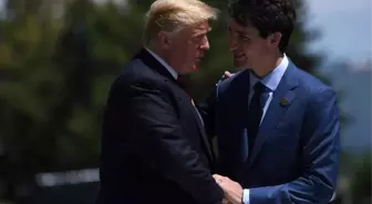 G7 Zirvesi'nde Trump, Kanada Başbakanı ile Görüştü