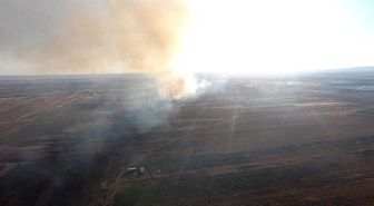 PKK, Tel Rıfat'ta Göç Ettirdiği Sivillere Ait Ev ve Arazileri Ateşe Verdi