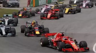 Formula 1 Kanada Grand Prix'sinde Zafer Sebastian Vettel'in Oldu