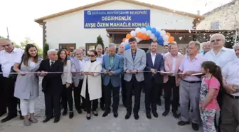 Değirmenlik Ayşe Özen Mahalle Konağı Hizmete Açıldı