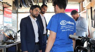 AK Parti Konya Milletvekili Adayı Zeren Esnafı Ziyaret Etti