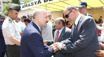 Amasya'da Yöneticilerle Vatandaşlar Bayramlaştı