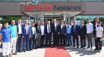 Milletvekili Koçer'den Anka'da Yatan Hastalara Ziyaret