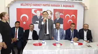 Başkan Vergili MHP'de Bayramlaşma Törenine Katıldı