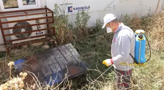 İlaçlama Çalışmaları 120 Personel İle Yapılıyor