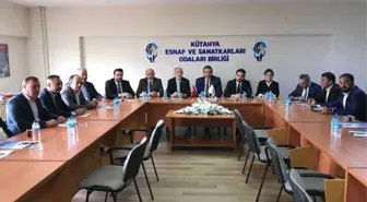 AK Parti'den Kütahya Esnaf ve Sanatkarları Odaları Birliği'ne Ziyaret