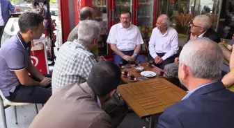 Bayram, Kocaeli Devlet Hastane Bölgesindeki Esnafla Bir Araya Geldi