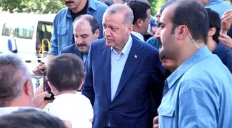 Cumhurbaşkanı Erdoğan'dan Şehit ve Milletvekilinin Ailesine Taziye Ziyareti