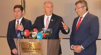 Muharrem İnce: 'Türk Medyası Ne Yazık Ki Sınıfta Kaldı'