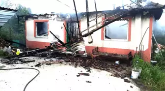 Alaplı'da Tek Katlı Evde Yangın